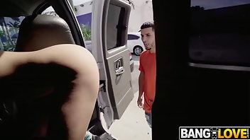 Bus Hardcore Latina Pornstar Blowjob 