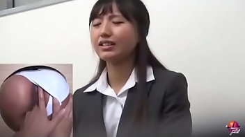 Office Pussy Fingering Asian 