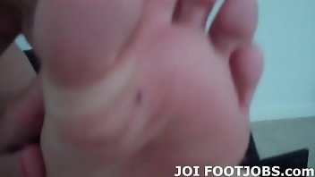 Foot Fetish POV BDSM Footjob 