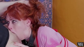 Insertion Facial Teen Blowjob Redhead 